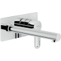 NOBILI NEW ROAD MISCELATORE LAVABO A PARETE L. 20 CM C/PIASTRA
