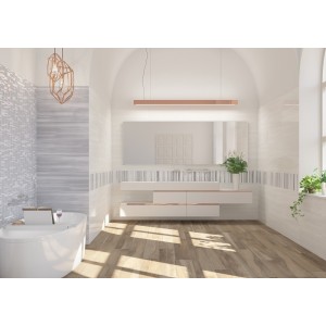 PAUL CERAMICHE STUDIO INSERTO STILE GRIGIO 25X75