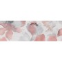 PAUL CERAMICHE STUDIO INSERTO PETALI GRIGIO 25X75
