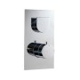 TREEMME  RAN TERMOSTATICO INCASSO CON DEVIATORE 2 USCITE