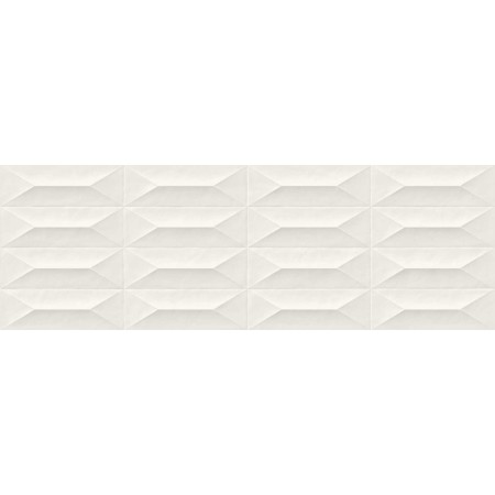 MARAZZI COLORPLAY WHITE STRUTTURA CABOCHON 30X90 RETTIFICATO