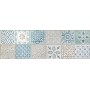 RAGNO CERAMICHE FRAME DECORO MAJOLICA MILK 25X76