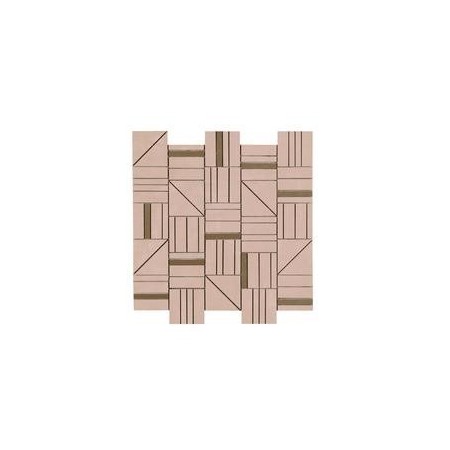 RAGNO CERAMICHE RESINA ROSA MOSAICO FORME 40X43