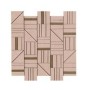 RAGNO CERAMICHE RESINA ROSA MOSAICO FORME 40X43