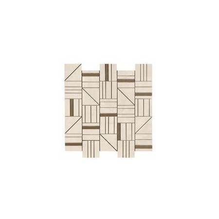 RAGNO CERAMICHE RESINA AVORIO MOSAICO FORME 40X43