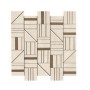 RAGNO CERAMICHE RESINA AVORIO MOSAICO FORME 40X43