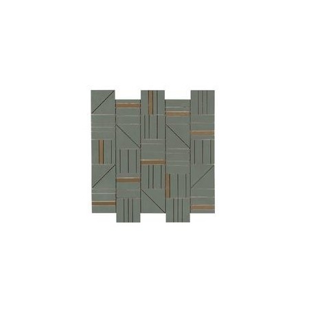 RAGNO CERAMICHE RESINA ARDESIA MOSAICO FORME 40X43