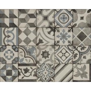 RAGNO CERAMICHE OTTOCENTO DECORO MIX TALCO 20X20