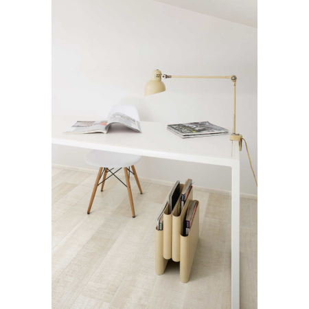 CASAMOOD WOODEN TILE WHITE 26.5X180 RETTIFICATO