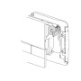 OLI NARROW PLACCA AD AZIONAMENTO MECCANICO NERA SOFT-TOUCH