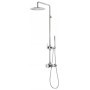 IB RUBINETTERIE BOLD ROUND COLONNA DOCCIA TERMOSTATICA CON KIT DOCCIA