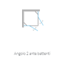 ARBLU OTTO ANGOLO 2 BATTENTI