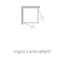ARBLU DEDALO ANGOLO 2 BATTENTI