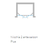 ARBLU DEDALO PLUS NICCHIA 2 ANTE SALOON