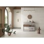 IMPRONTA ITALGRANITI SILVER GRAIN WHITE NAT 80X80