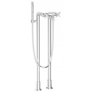IB RUBINETTERIE WOW MISCELATORE VASCA A TERRA CON KIT DOCCIA