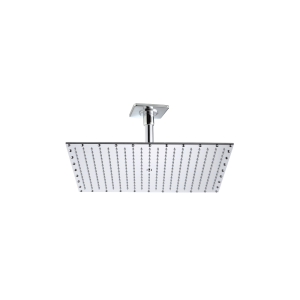 BOSSINI PARIS - RECTANGULAR H 29 SOFFIONE A SOFFITTO 500x400 mm CON BRACCIO DA 150 mm