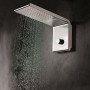 BOSSINI SYNCRO RAIN 3 GETTI RGB LIGHTS CROMOTHERAPY 45X20 CM