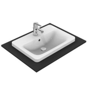 IDEAL STANDARD CONNECT - LAVABO 580 MM DA INCASSO SOPRAPIANO