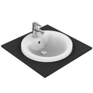 IDEAL STANDARD CONNECT - LAVABO 480 MM DA INCASSO SOPRAPIANO