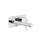 NOBILI ABC MISCELATORE LAVABO A PARETE L. 15 CM CON PLACCA