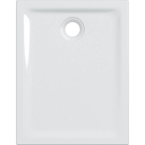 GEBERIT 45 PIATTO DOCCIA RETTANGOLARE/QUADRATO IN CERAMICA BIANCA CON ANTISCIVOLO