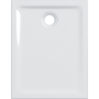 GEBERIT 45 PIATTO DOCCIA RETTANGOLARE/QUADRATO IN CERAMICA BIANCA CON ANTISCIVOLO