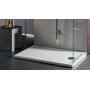 GEBERIT 45 PIATTO DOCCIA RETTANGOLARE/QUADRATO IN CERAMICA BIANCA CON ANTISCIVOLO