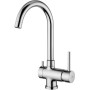 PAFFONI STICK MISCELATORE LAVELLO C/ATTACCO LAVASTOVIGLIE