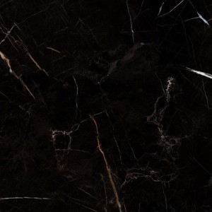 CAESAR ANIMA NERO ATLANTE LUCIDATO 60X60 RETTIFICATO