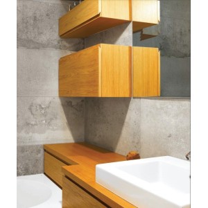 REX CERAMICHE LA ROCHE GREY STRUTTURATO 40X80 RETTIFICATO 9mm