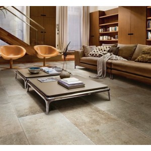REX CERAMICHE LA ROCHE ECRU ANTICATO 80X80 RETTIFICATO 9mm R10