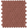 FAP CERAMICHE COLOR LINE COPPER/MARSALA ROUND MOSAICO 29,5X32,5