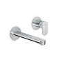 NEWFORM  LINFA II GRUPPO MISCELATORE PER LAVABO A PARETE