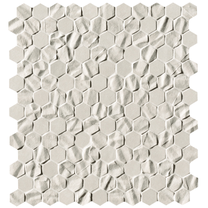 FAP CERAMICHE BLOOM WHITE STAR ESAGONO MOSAICO 29,5X32,5