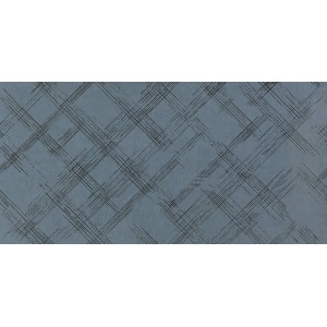 FAP CERAMICHE BLOOM METAL BLUE SILVER INSERTO 80X160 RETTIFICATO