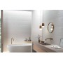 FAP CERAMICHE LUMINA 91.5 FLOWER WHITE MATT 30.5X91.5 RETTIFICATO