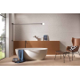 FAP CERAMICHE LUMINA SAND ART LUMINA 50 BLOSSOM WHITE EXTRA MATT 50X120 RETTIFICATO