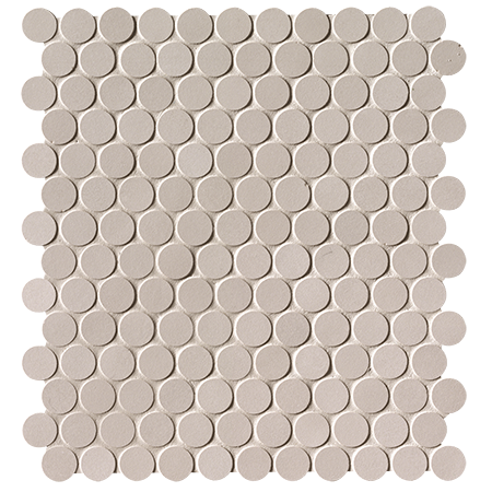 FAP CERAMICHE MILANO&FLOOR BEIGE ROUND MOSAICO MATT 29,5X32,5