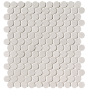 FAP CERAMICHE MILANO&FLOOR BIANCO ROUND MOSAICO MATT 29,5X32,5