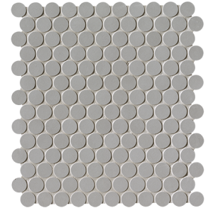 FAP CERAMICHE MILANO&FLOOR GRIGIO ROUND MOSAICO MATT 29,5X32,5