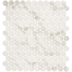 FAP CERAMICHE ROMA CALACATTA ROUND MOSAICO 29,5X32,5