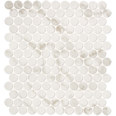 FAP CERAMICHE ROMA CALACATTA ROUND MOSAICO 29,5X32,5