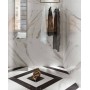 FAP CERAMICHE ROMA RIGHE STATUARIO GRAFITE MATT 60X60 RETTIFICATO