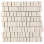 FAP CERAMICHE SHEER WHITE BAR MOSAICO 30,5X30,5