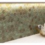 FAP CERAMICHE SHEER DECO RUST ROUND MOSAICO