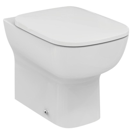 IDEAL STANDARD ESEDRA VASO A TERRA FILO PARETE C/SEDILE SLIM SOFT CLOSE