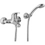 NETTUNO 2 WANDBADARMATUR MIT SET FLEXIBLER DUSCHE