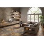 EMILCERAMICA TELE DI MARMO RELOADED FOSSIL BROWN MALEVIC FULL LAPPATO 60X120 RETTIFICATO