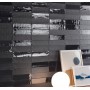 EMILCERAMICA TOTALOOK BRICK MAJOLICA MATT ANTRACITE 6X24